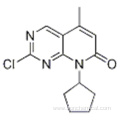 2-chloro-8-cyclopentyl-5-Methylpyrido[2,3-d]pyriMidin-7(8H)-one CAS 1013916-37-4